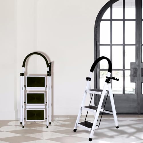 Marche pied pliable antidérapant pour bricoler en sécurité sans vertige - 3