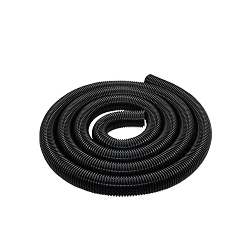 djkyu Inner 38mm äußerer 45mm Vakuumreinigergewindeschlauch Strohhalme Weiche Rohre Staubsaugerzubehör Vakuumröhre 1/3/4/6/8 Meter (Color : Black-8m (38mm)) Cover