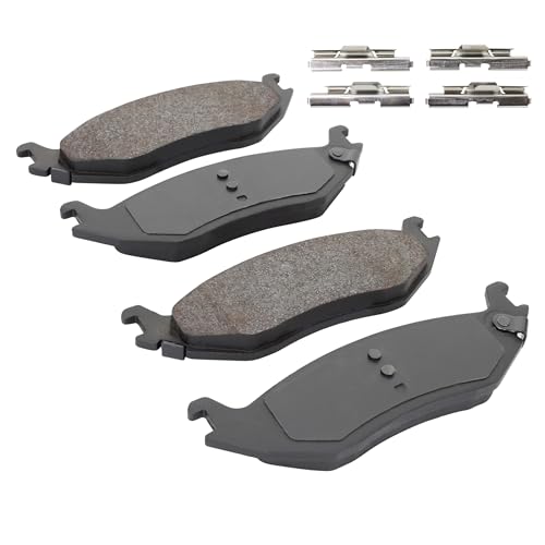 QUALITY-BUILT Rear Semi-Metallic Brake Pads, Black Series 1003-0898M, Compatible with 2002-2024 Chrysler/Dodge/Ram (1500,1500 Classic,Aspen,Durango,Ram 1500,Ram 1500 Van) by Quality-Built - Used condition - Image 2