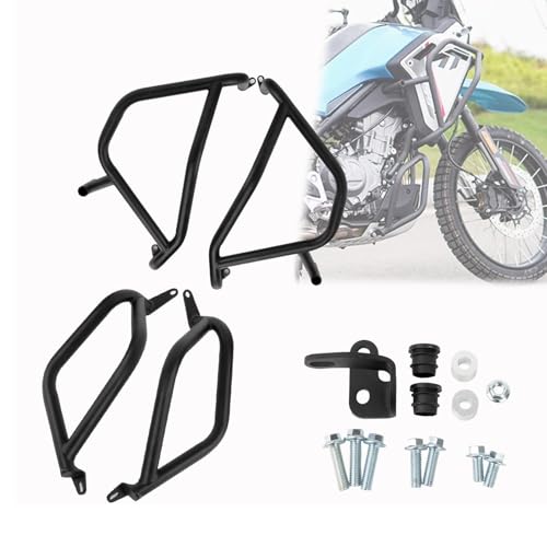 Crash Bar for 450MT - PSLER lbex 450 Highway Engine Bumper Motorcycle Upper and Lower Guard Adventure Bike Stunt Cage Body Frame Falling Protector for MT 450 Ibex 450 2024 2025