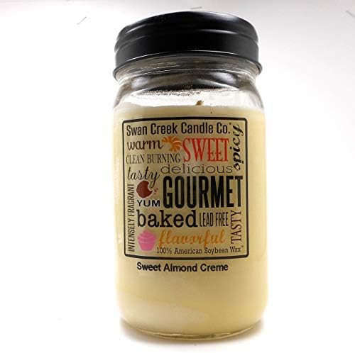 Swan Creek Candle, Sweet Almond Creme 24 Oz