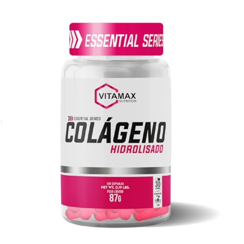 Colágeno Hidrolisado C/betacaroteno 120 Cápsulas Vitamax Nutrition