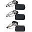 3 Pack: Negro, Oro, Metal Gris