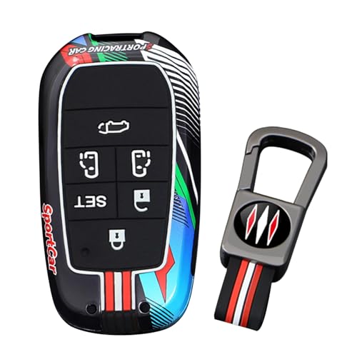 Coque de clé Toyota en métal noir étui premium pour RAV4 et Corolla