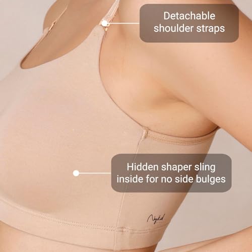 NYKD Women's Cotton Non-Wired Bra - Image 4