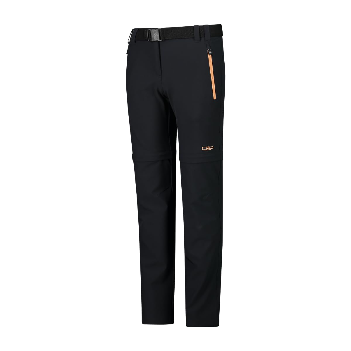 CMP Kid G Zip Off Pant Antracite-SALMONE