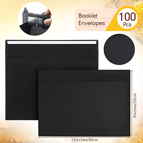Crtiin WC-CRTIIN-1044 100 Pcs Booklet Envelopes 9 X 12 Open End Envelope 80 Lb 120Gsm Catalog Envelopes thumb #1