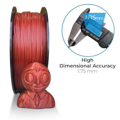Image of NFIL3D Premium HS PLA+ Radiant Copper - 3D Printing Filament | Compatible with All 3D Printers | 1.75mm | 1Kg Nett Weight