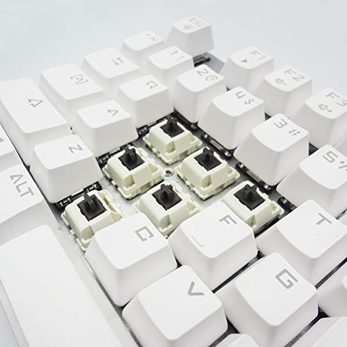 Image of DUROCK Tactile Keyboard Switches, 5 Pins Koala Switch, T1 Cream Housing Heavy Tactile Mechanical Switches Lubed (DUROCK Koala 67g, 70pcs)
