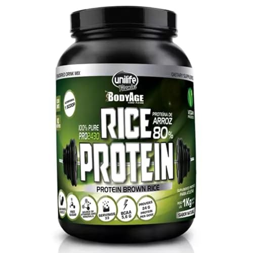 Amazon.com.br: Rice Protein Proteína de Arroz Unilife 1kg
