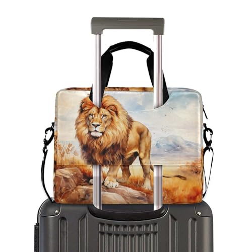 Maletín para laptop 13-15.6 pulg ALAZA Lion in Field miniatura 3