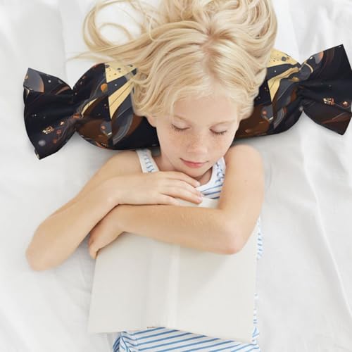 Almohada espuma viscoelástica tamaño único negra miniatura 6