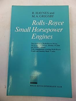 Unknown Binding Rolls-Royce Small Horsepower Engines Book