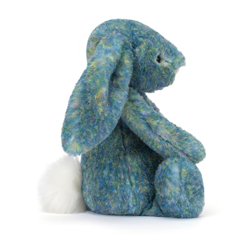 Jellycat Bashful Azure Luxe Bunny Stuffed Animal, Medium 12 inches - Rabbit & Bunny Plush Toy - Classic Children's Gift - Image 2