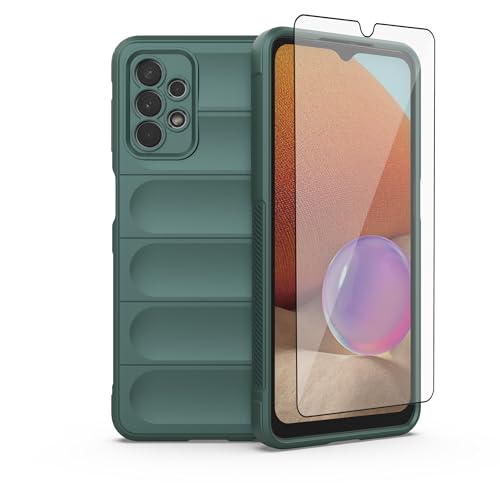 Coque Samsung A32 5G antichoc verte idéale pour vos sorties et voyages