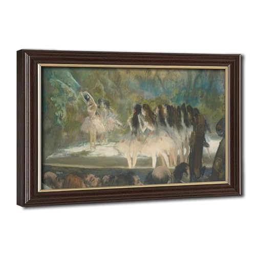 Impression sur toile Edgar Degas Cadre à suspendre Finition Premium Musée 30x45 cm