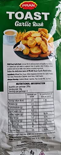 Image of Pran Toast Garlic Rusk, 200g