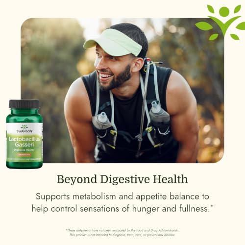 Swanson Lactobacillus Gasseri Probiotic for Adults, 60 Vegan Capsules