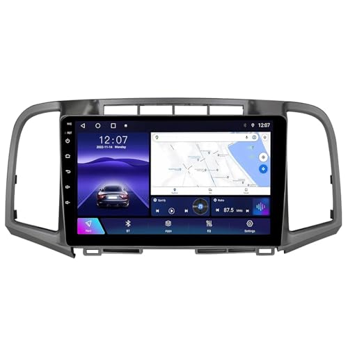 Autorradio Android 15 de 9' Doble DIN para Toyota Venza 2008-2016, con CarPlay, cámara Trasera, Controles en el Volante, Bluetooth, GPS, Radio FM y WiFi (A1 1G+32G).