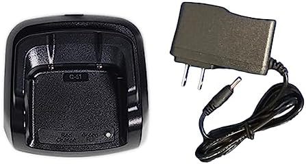UV-K5 Charger Dock with US Adapter Desktop with Indicator Light for DMRS Two Way Radio Output DC8.4V Walkie Talkie Battery Charging image 2