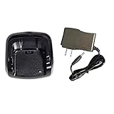 UV-K5 Charger Dock with US Adapter Desktop with Indicator Light for DMRS Two Way Radio Output DC8.4V Walkie Talkie Battery Charging