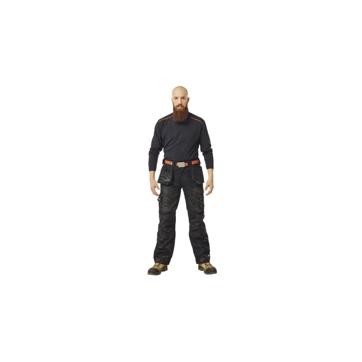 Herock 23MTR1101 Dagan Hose, Schwarz, Größe 52