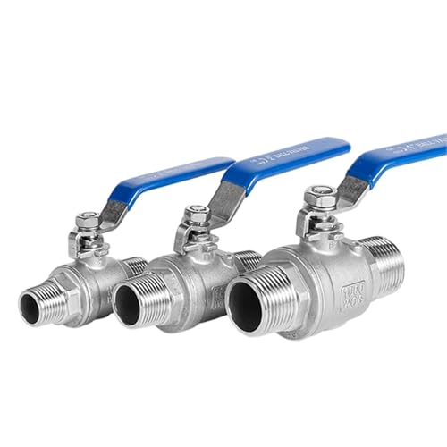 Vanne 2 pièces en acier inoxydable 304 avec levier ergonomique - 7