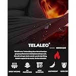 5 or 4 Pack Men's Thermal Turtle Mock Neck Shirts, Long Sleeve Compression Shirts Fleece Lined Undershirt Base Layer Tops - Image 4