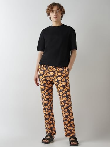 Image of Bewakoof Men's All Over Printed Regular Fit Poplin Cotton Pyjamas