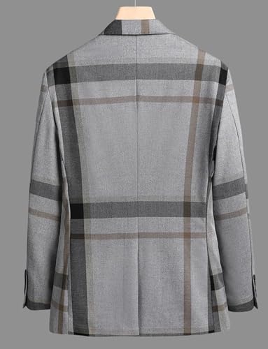 Manteau décontracté hommes blazer de qualité supérieure à revers cranté - 2