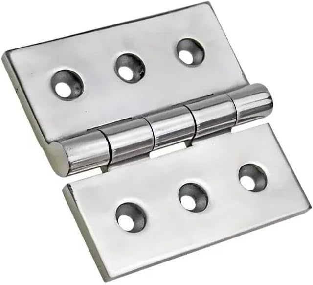 Stainless Steel Heavy-Duty Thickened Hinges Industrial Load-Bearing Hinges 1Pcs