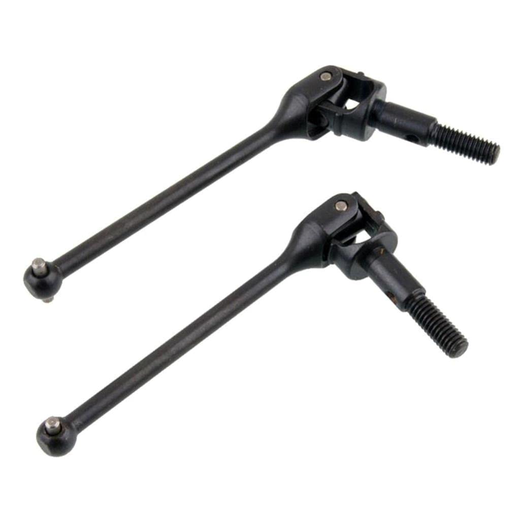 ATORSE 2Pcs 102015 Upgrade Universal Drive Shaft for Hsp Redcat 1:10 Model Car Black-image-12