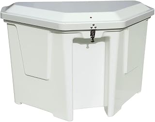 TAYLOR MADE PRODUCTS 123661 Triangle Poly Box - Wht W/Recess