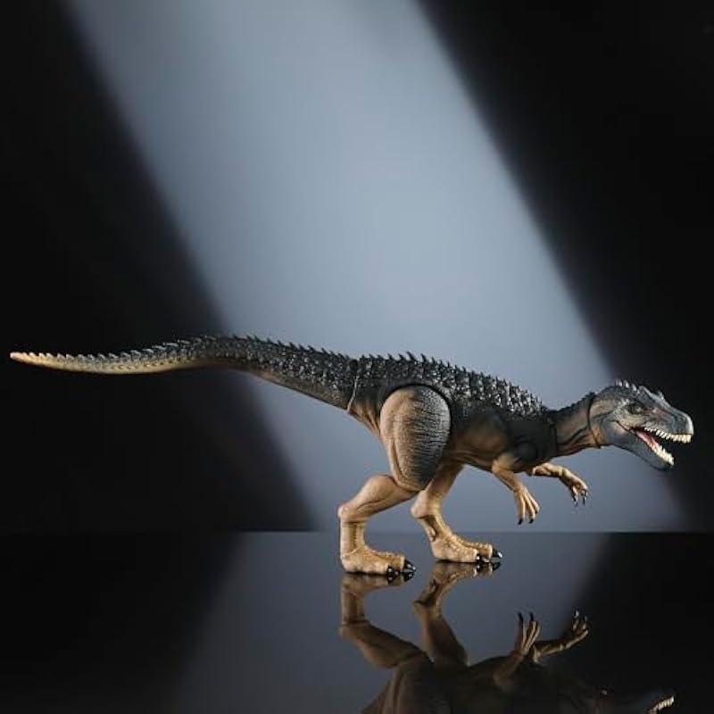 Mattel Jurassic World Hammond Collection Allosaurus 피겨 공룡 장난감이 큰 총 길이 : 약. 8 세의 회색 JCG13에서 52.7cm 상세이미지 5
