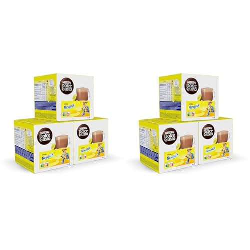 Dolce Gusto NESCAFÉ Nesquik, Pack 3 x 16 - Total: 48 Cápsulas (Paquete de 2)