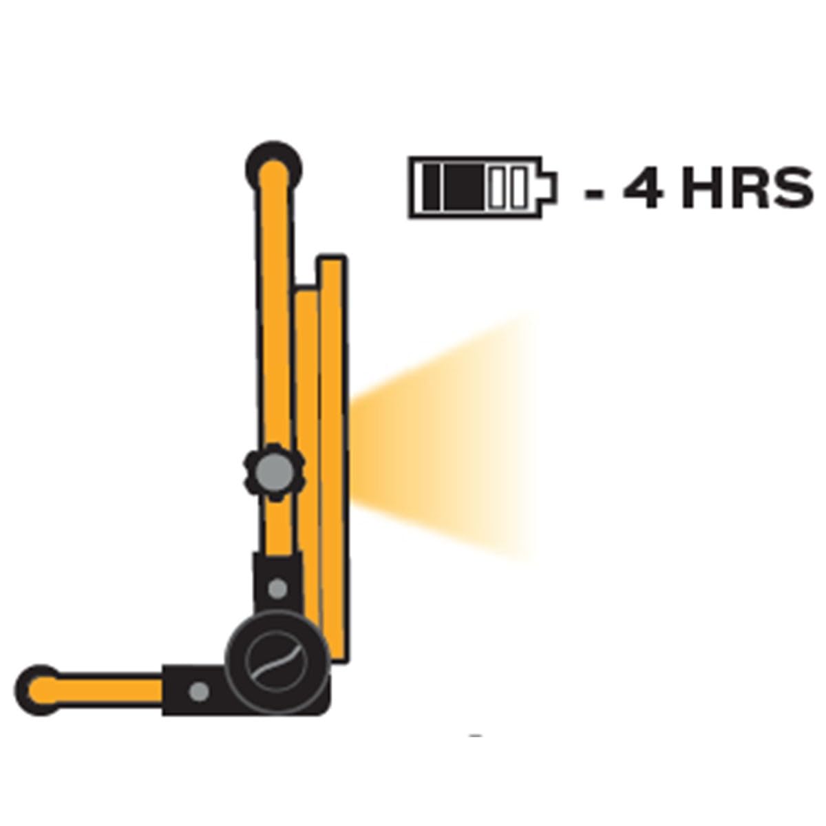 ASLO Foco LED para construcción, iluminación USB, 50 W, 6000 lúmenes, lámpara de trabajo, portátil, de iones de litio, 21700 mAh, para taller, construcción, garaje