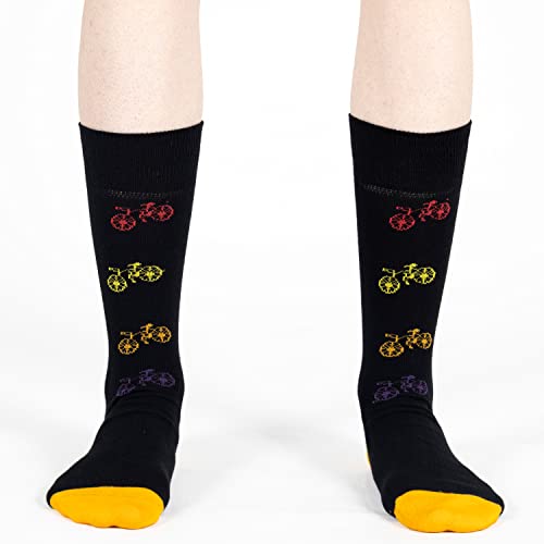 Image of Mysocks Men and Women Crew Socks Extra Fine Combed Cotton Seamless Toe