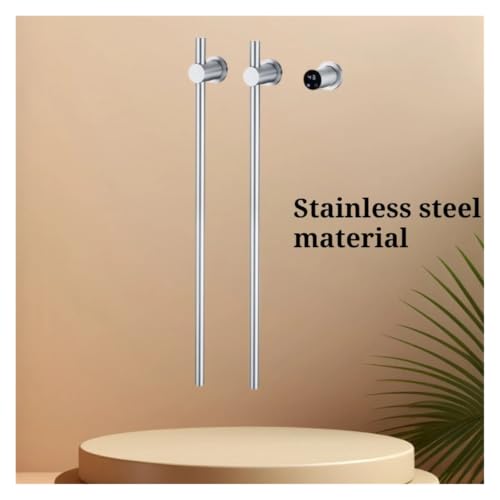 Porte-serviettes électrique simple et durable à séchage mural rapide gris - 6