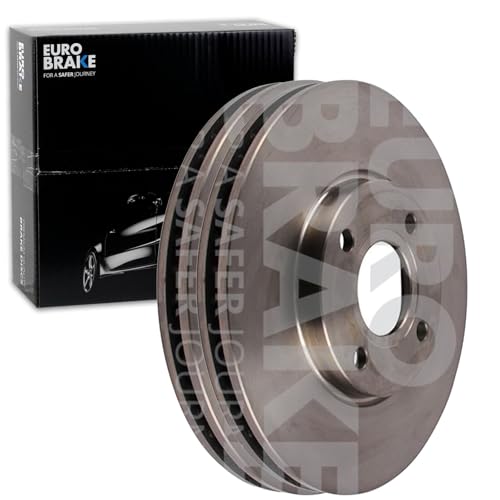 2X Eurobrake Bremsscheiben 278mm Belüftet vorne