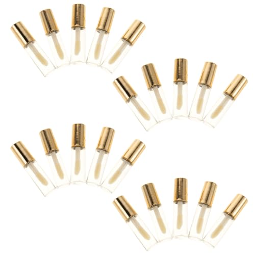 LIFKOME 20 Piezas Unidades Tubos Rellenable Brillo Labios Mini...
