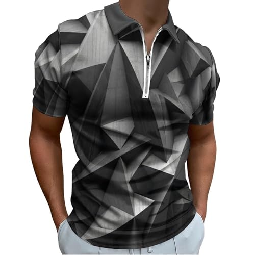 Polo respirant pour homme pull léger été col V