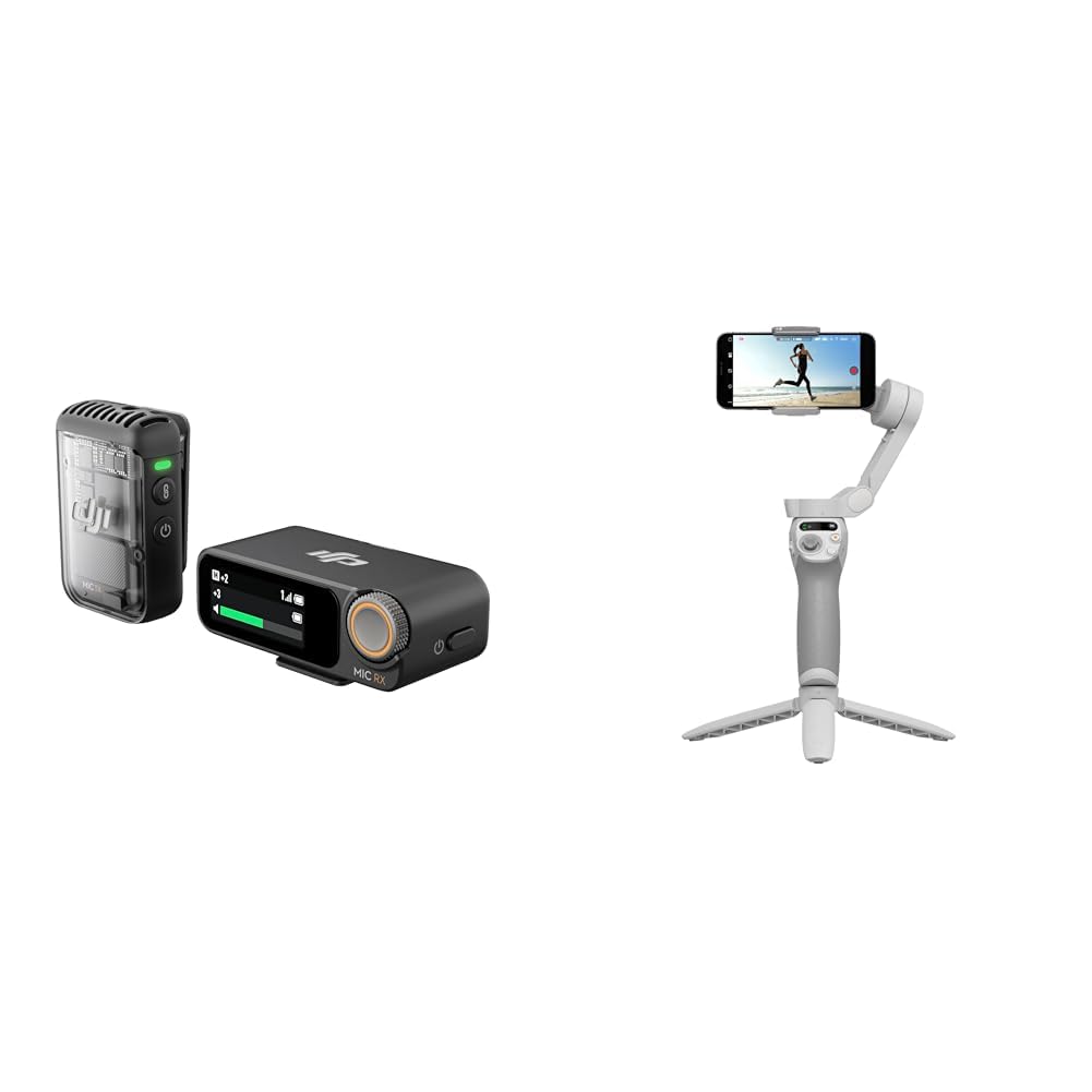 Amazon | DJI Osmo Mobile 6 プラチナグレー+ DJI Mic 2