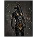 Puzzle in legno da 1000 pezzi, puzzle per adulti, puzzle da 1000 pezzi, per ragazzi e adulti, Dio Egitto, Anubis, 1000 pezzi, 75 x 50 cm