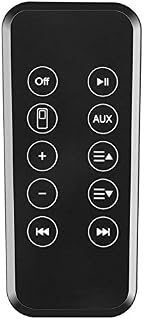Replacement Remote Control Compatible with Bose Sounddock 10, for Bose Sound dock Series 2 3 / II III AM314136 AM316536 310100-0100 Speaker Home Theater Remote