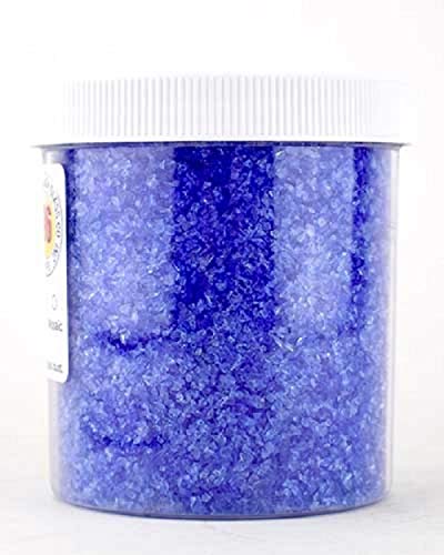 Medium Glass Saphire Sapphire Blue Frit - Wissmach COE 96 1 lb
