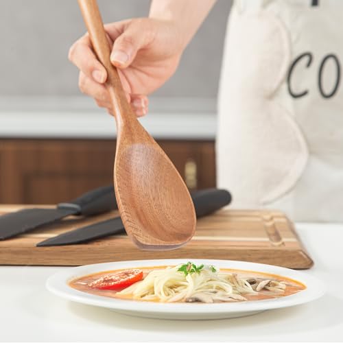 Save 25% on Acacia Wooden Cooking Spoon Set - Image 5