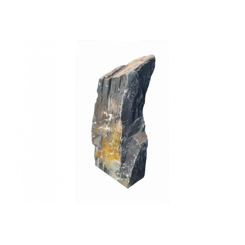 Menhir monolithe Ardoise 70/90 cm - Noir (Lot de 3)
