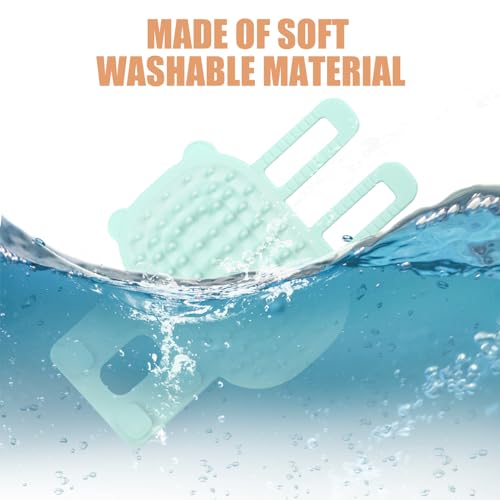 2pcs 2 en 1 Brosse Autonettoyante pour Chat, Silicone Brosse de Toilettage pour Chat Réglable Grattoirs pour Visage de Chat pour Pieds de Table Cadre d'Escalade Gant de Perte pour Chien - Image 4