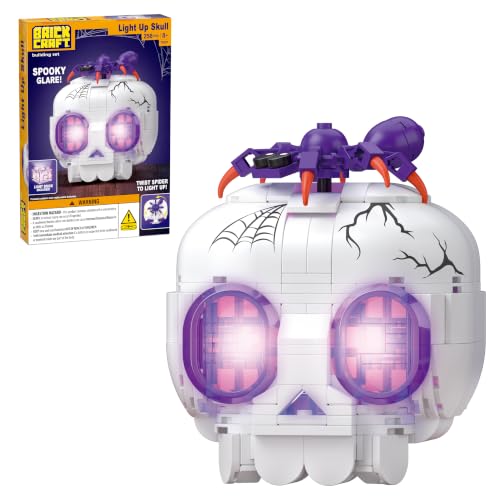 Brickcraft Halloween Skull Building Kit...