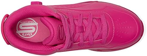 Skechers Kids Girls S-Lights Remix Sneaker, Hot Pink, 12 Little Kid | Image 1
